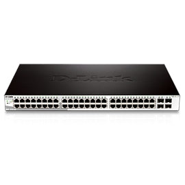 DGS121052 D-Link Network DGS-1210-52 52 Port Gigabit Smart Switch 4 Combo SFP ports RTL