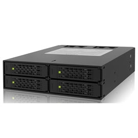 Cremax (ICY DOCK) MB994SP4SB1 ICY DOCK MB994SP-4SB-1 4x2.5 SSD HD 1 x 5.25 Bay SATA Hot Swap Backplane RTL