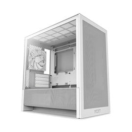 CCH31FW01 NZXT CS CC-H31FW-01 H3 FLOW Mid Tower Clear Tinted TG White Retail