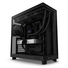 CCH61FB01 NZXT CS CC-H61FB-01 H6 FLOW Mid-Tower Dark Tinted TG Black Retail