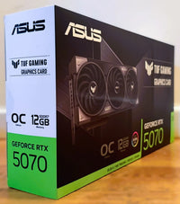 Asus TUF-RTX5070-O12G-GAM TUF Gaming GeForce RTX 5070 12GB GDDR7 OC Graphic Card