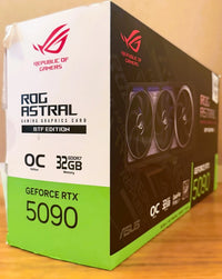 ASUS NVIDIA GeForce RTX 5090 ROG Astral BTF OC Triple Fan 32GB GDDR7 OPEN BOX